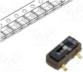 NIDEC COPAL ELECTRONICS Switch: slide; Pos: