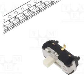 NIDEC COPAL ELECTRONICS Switch: slide; Pos: