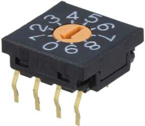 NKK SWITCHES Encoding switch; DEC/BCD; Pos: