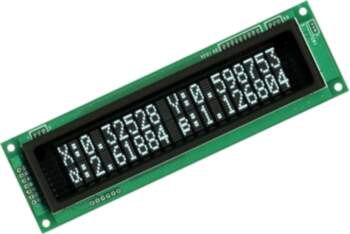 NORITAKE ITRON Display: VFD; alphanumeric; 20x2