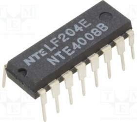 NTE ELECTRONICS IC: digital; 4bit; Ch: