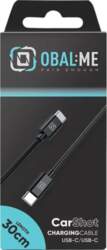 OBAL:ME CarShot USB-C/USB-C Cable 30cm Black