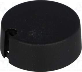 OKW Knob; with pointer; plastic; Øshaft: