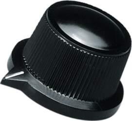 OKW Knob; with pointer; thermoplastic; Øshaft: