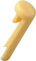 OKW Pointer; plastic; yellow; push-in; pin