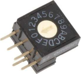 OMRON Electronic Components Encoding switch; HEX/BCD