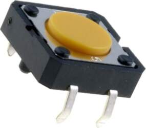 OMRON Electronic Components Microswitch TACT; SPST-NO
