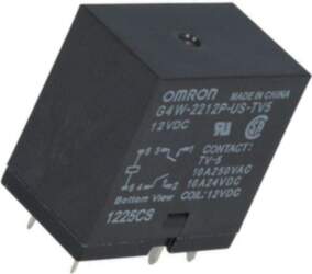 OMRON Electronic Components Relay: electromagnetic; Ucoil: