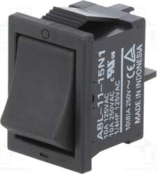 OMRON Electronic Components ROCKER; SPST; Pos:
