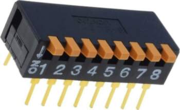 OMRON Electronic Components Switch: DIP-SWITCH; Poles