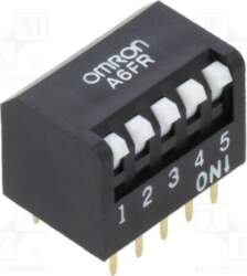 OMRON Electronic Components Switch: DIP-SWITCH; Poles