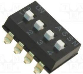 OMRON Electronic Components Switch: DIP-SWITCH; Poles