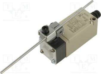 OMRON Limit switch; adjustable plunger, max