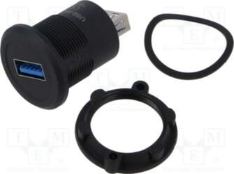 ONPOW Adapter; USB A socket,both