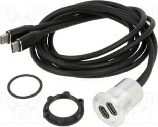 ONPOW Adapter; USB C socket x2