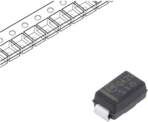 ONSEMI Diode: rectifying; SMD; 200V; 1A