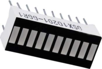 OPTOSUPPLY Display: LED; bargraph; red (4x)