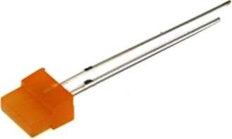 OPTOSUPPLY LED; red; rectangular; 1.8x7