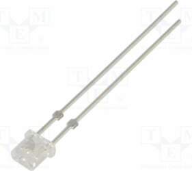 OPTOSUPPLY LED; red; rectangular; 4.7x2mm