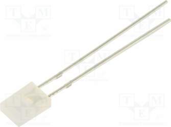 OPTOSUPPLY LED; yellow green; rectangular; 2x5x7mm