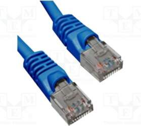 Patch cord; Cat 5e; both sides