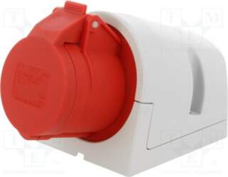 PCE Connector: AC supply 3-phase; socket