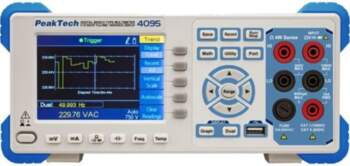 PEAKTECH Benchtop multimeter; LCD TFT 4"