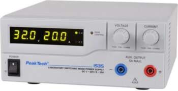 PEAKTECH Laboratory power supply: standard; single-channel