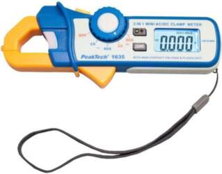 PEAKTECH Meter: multifunction; digital,AC/DC pincers