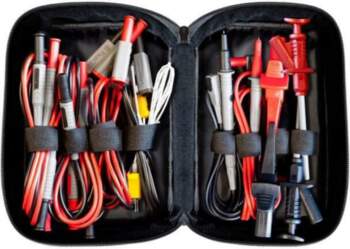 PEAKTECH Test lead: kit; black,red