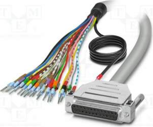 PHOENIX CONTACT Cable; D-Sub 25pin socket