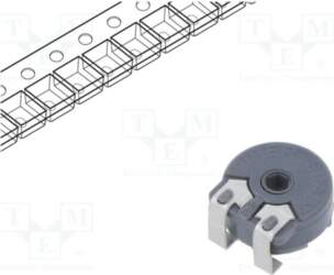 PIHER Potentiometer: mounting; 50kΩ; single turn