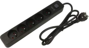 Plug socket strip: protective; Sockets: 5