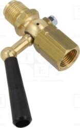 PNEUMAT Ball valve; max.16bar; brass