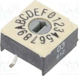 PTR HARTMANN Encoding switch; HEX/BCD; Pos: