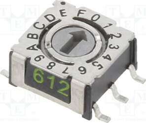 PTR HARTMANN Encoding switch; HEX/BCD; Pos: