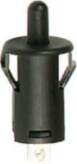 PUSH-BUTTON SWITCH ON-(OFF) BLACK 2A -