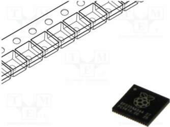 RASPBERRY PI IC: RP2354A0A4 microcontroller; IC