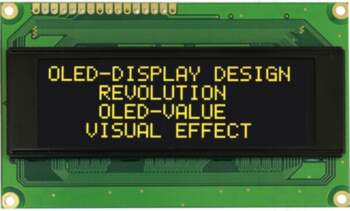 RAYSTAR OPTRONICS Display: OLED; alphanumeric; 20x4