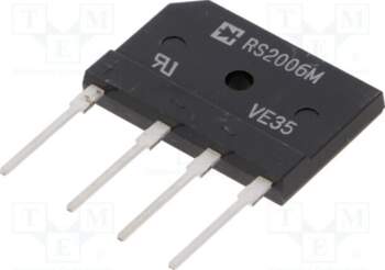 Rectron Bridge rectifier: single-phase; Urmax: 800V