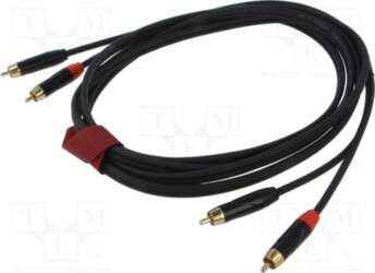 REDS MUSIC Cable; RCA plug x2