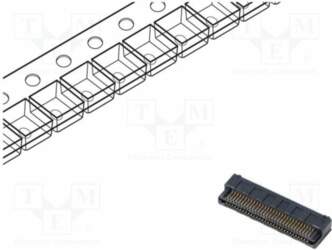 SAMTEC Connector: PCB to PCB; socket