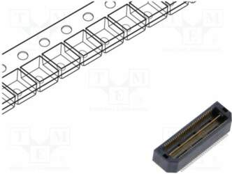 SAMTEC Connector: PCB to PCB; socket