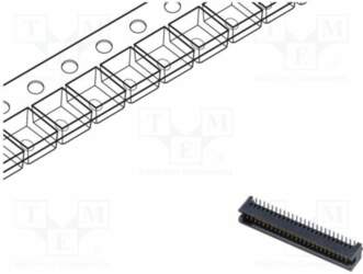 SAMTEC Connector: PCB to PCB; socket