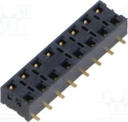 SAMTEC Connector: pin strips; socket; female