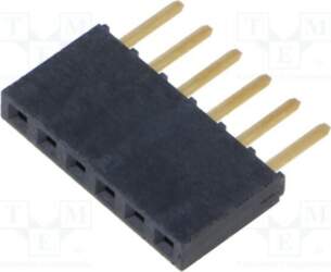 SAMTEC Connector: pin strips; socket; female