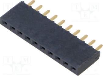 SAMTEC Connector: pin strips; socket; female