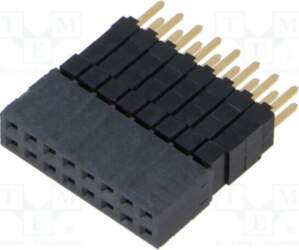 SAMTEC Connector: pin strips; socket; male