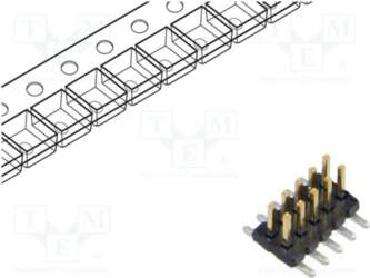 SAMTEC Connector: pin strips; socket; male