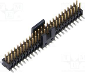 SAMTEC Connector: pin strips; socket; male